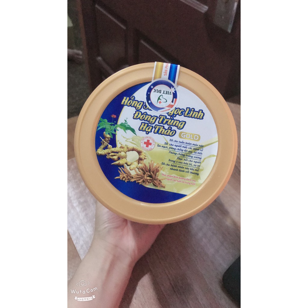 combo 2 hộp sữa 900g hồng sâm ngọc linh đông trùng hạ thảo gold