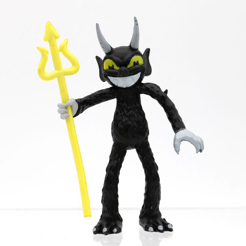 Set 6 Mô Hình Nhân Vật Game Cuphead 3.6-4 Inch