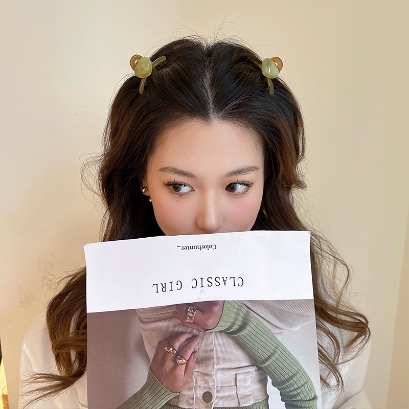 Kẹp Tóc Hình Trái Tim Đơn Giản Cho Nữ