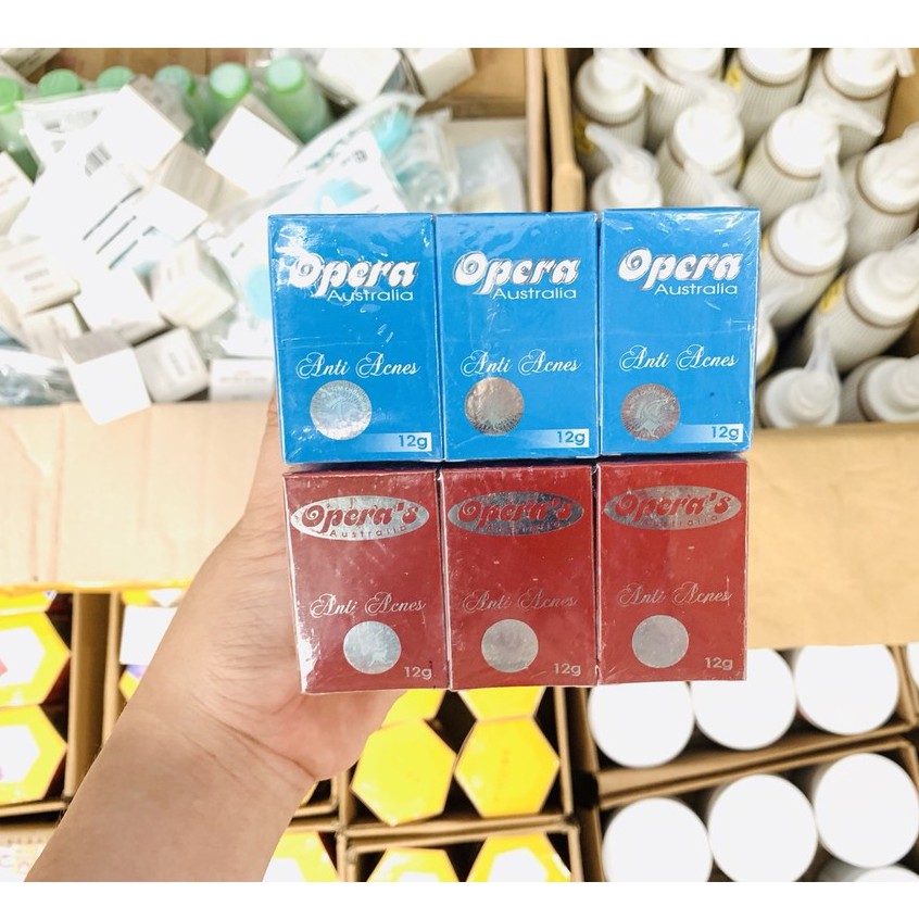 Giảm Mụn Làm Sáng Thâm Mụn OPERA Australia Anti- Acnes ( Đỏ + Xanh ) | BigBuy360 - bigbuy360.vn