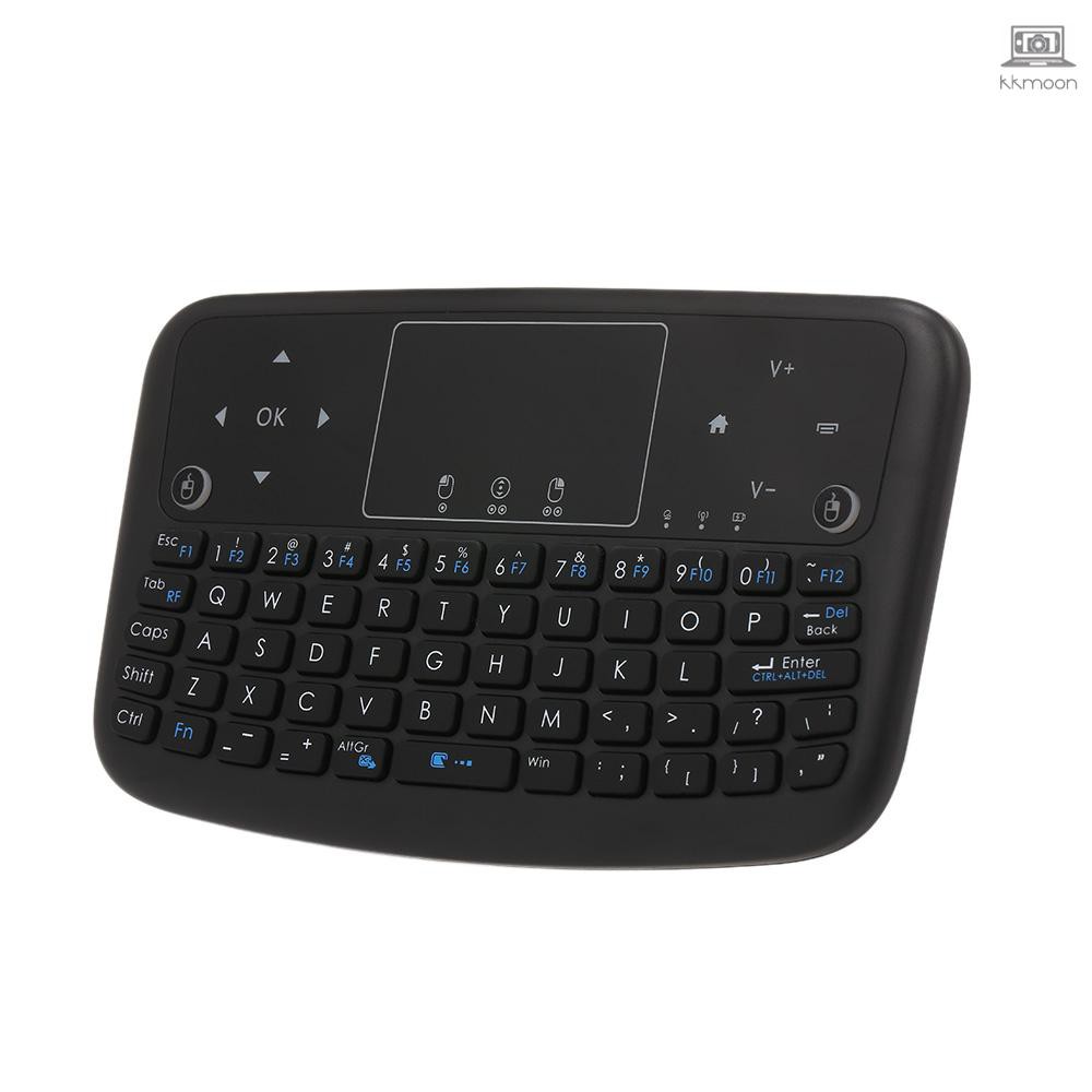 A36 Mini Wireless Keyboard 2.4GHz Air Mouse Rechargeable Touchpad Keyboard For Android TV Box Smart TV PC PS3