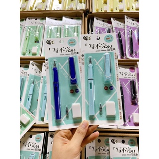 COMBO 2 VỈ BÚT CHÌ VĨNH CỬU (1 SET 2 VỈ 1 VỈ GỒM 1 THÂN BÚT 2 NGÒI 1 CỤC TẨY)