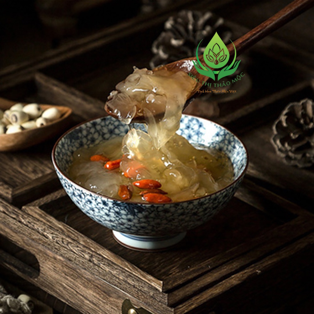 ✅[HÀNG LOẠI 1] Nấm Tuyết Khô 100gr Tự Nhiên Ngân Nhĩ Loại Cao Cấp Sạch Ngon Dùng Nấu Chè Bồi Bổ Cơ Thể