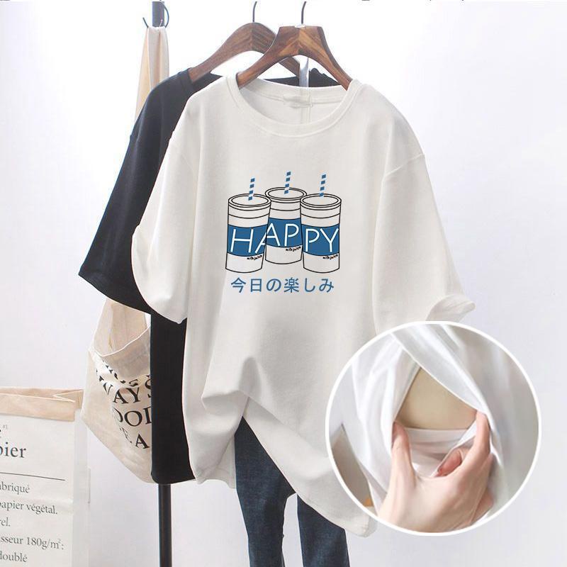 Quần áo cho con bú mùa hè dành cho bà bầu