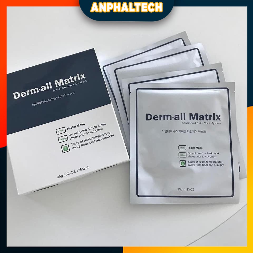 Mặt Nạ Derm All Matrix Hàn Quốc Nâng cơ, căng bóng da tức thì