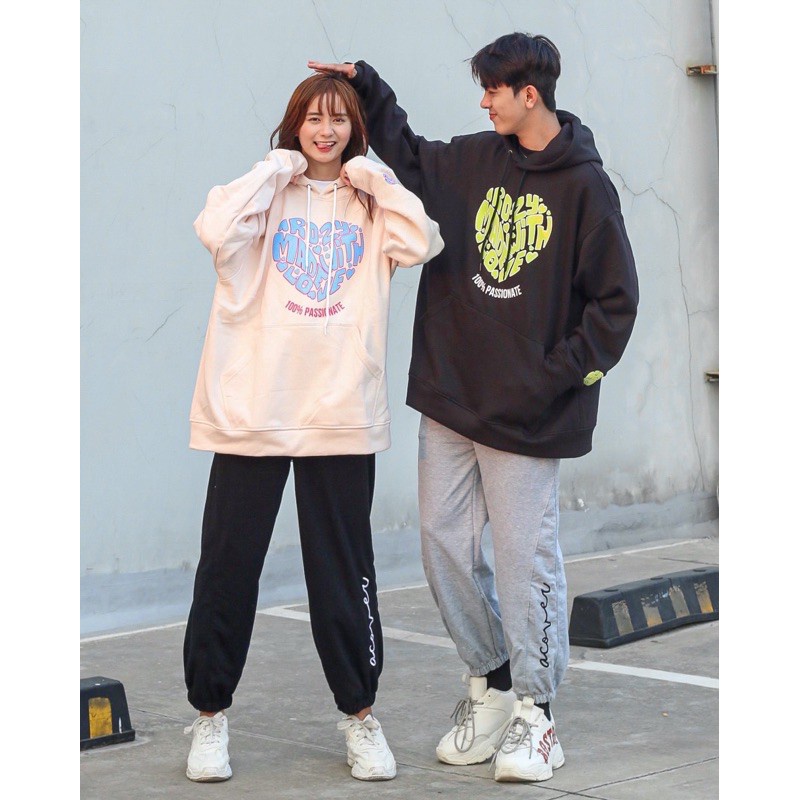 Áo Hoodie ROPI Form Rộng Nỉ Bông Dày Dặn Ulzzang Unisex | BigBuy360 - bigbuy360.vn