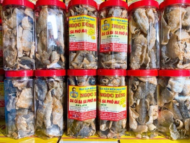 Da Cá BaSa Phô Mai ( ăn liền ) là món ăn ngon của shop Đặc Sản Biển Phan Thiết NGỌC DŨNG; Hộp 200 gram. HSD 12 tháng