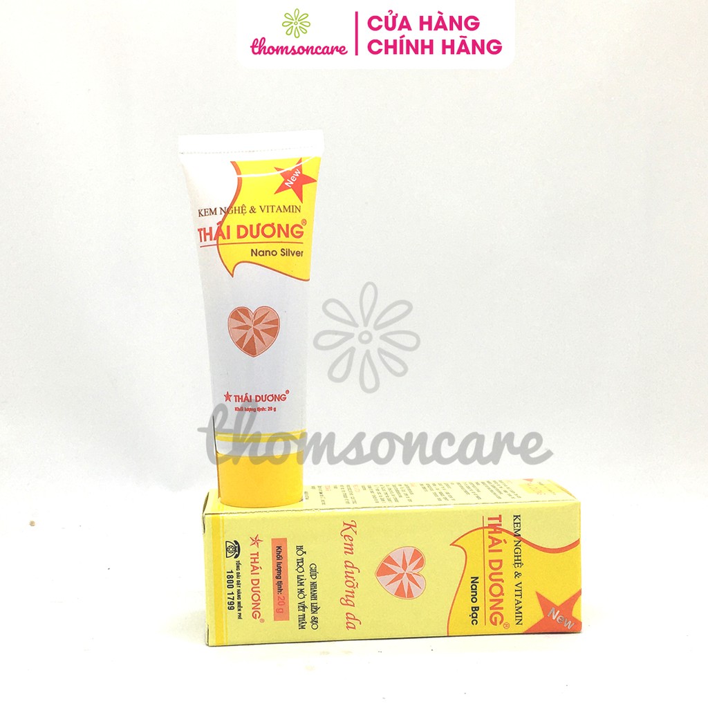 Kem nghệ và vitamin Thái Dương Nano Bạc - Giúp hết mụn, mờ thâm - Chính hãng Thái Dương | BigBuy360 - bigbuy360.vn