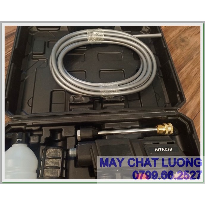 MÁY RỬA XE CẦM TAY DÙNG PIN -199V – HITACHI CHÍNH HÃNG ,phun thuốc, rửa sân, tưới cây
