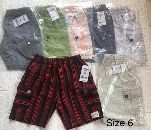 Quần kẻ OSK bé trai 1-11 y