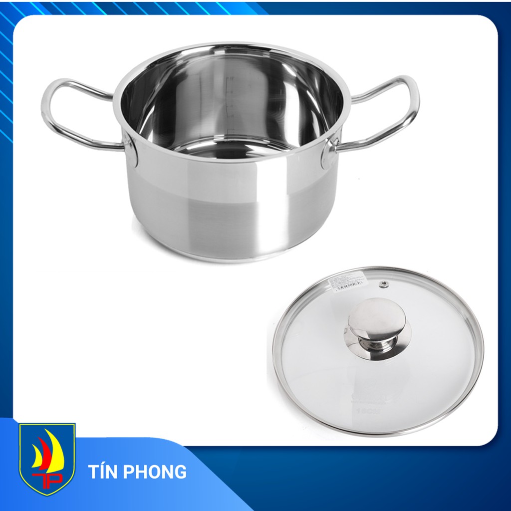 Nồi inox 5 đáy Elmich Luxor các size_sử dụng được bếp từ