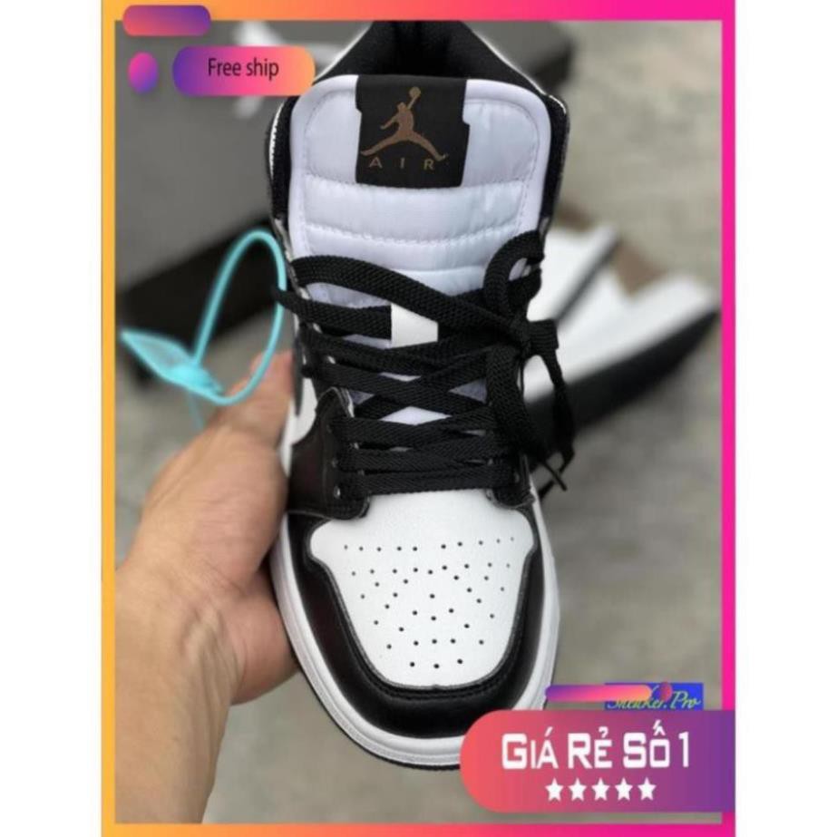 (FULL BOX + QUÀ TẶNG) Giày thể thao AIR JORDAN 1 RETRO HIGH Nâu đen siêu đẹp dành cho nam và nữ