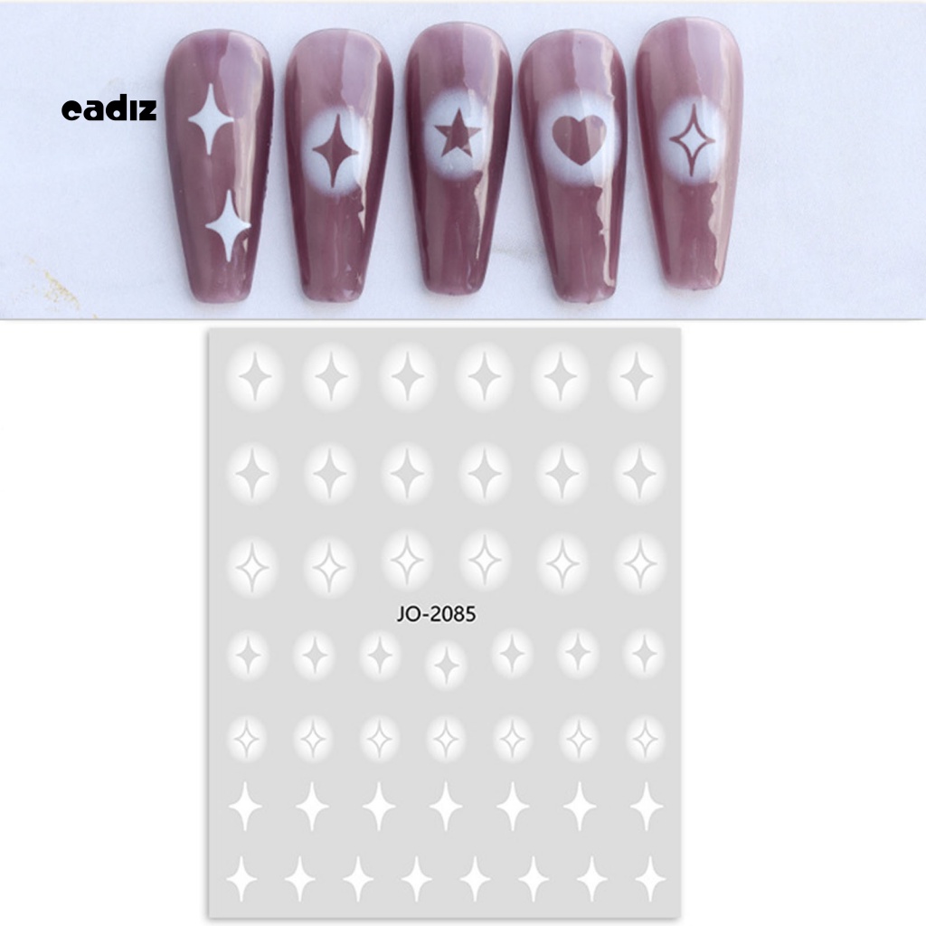 Bộ 2 Miếng Dán Móng Tay Tự Dính DIY Dễ Sử Dụng