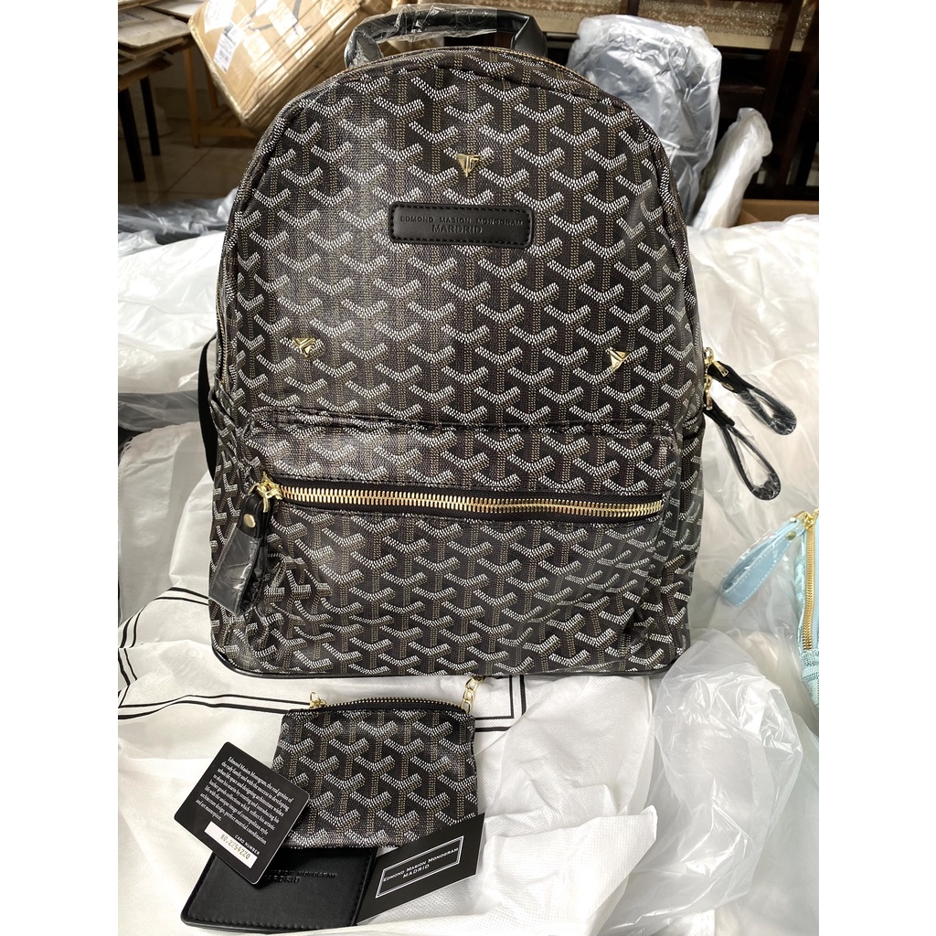 Balo Edmond Masion Thời Trang - CHÍNH HÃNG 100% - ĐẦY ĐỦ PHỤ KIỆN ĐI KÈM