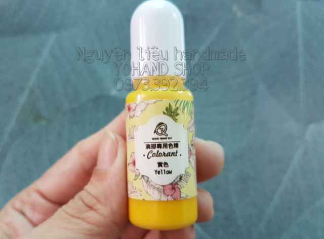 Màu UV  17gram - Kéo hình qua trái để xem mẫu thành phẩm