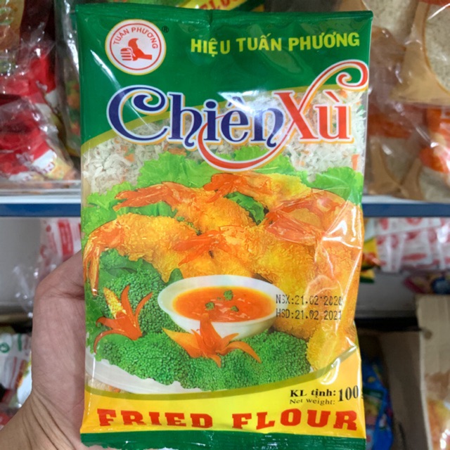 Bột Chiên Xù Mầu Hiệu tuấn phương Gói 100g