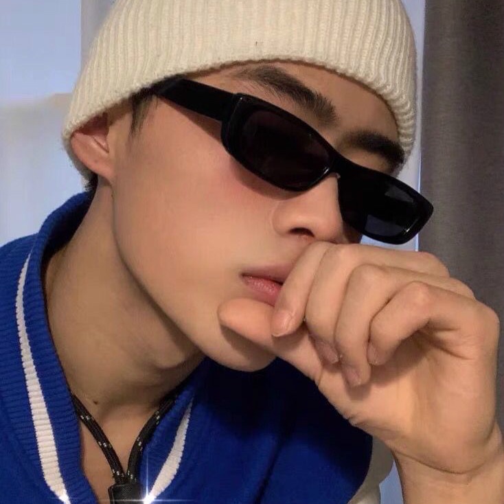 Kính Mát Gọng Chữ Nhật Phong Cách hip hop Thời Trang Cho Nữ Sự Bảo Vệ