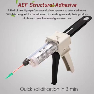 Dụng cụ bơm keo dùng cho keo 1 và 2 thành phần để đẩy và kiểm soát lượng keo khi bơm. 50ml