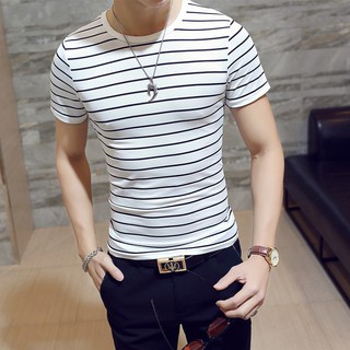 Áo thun trơn nam body co dãn tốt