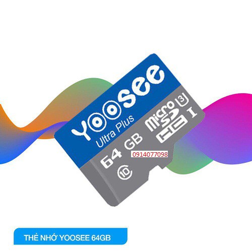 Thẻ Nhớ Yoosee 64GB Dùng Cho Camera Yoosee - Bảo Hành 12 Tháng | WebRaoVat - webraovat.net.vn