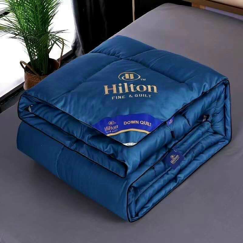 Chăn phao cotton Silk Hilton lông vũ 2mx 2,3m hàng cao cấp GD161