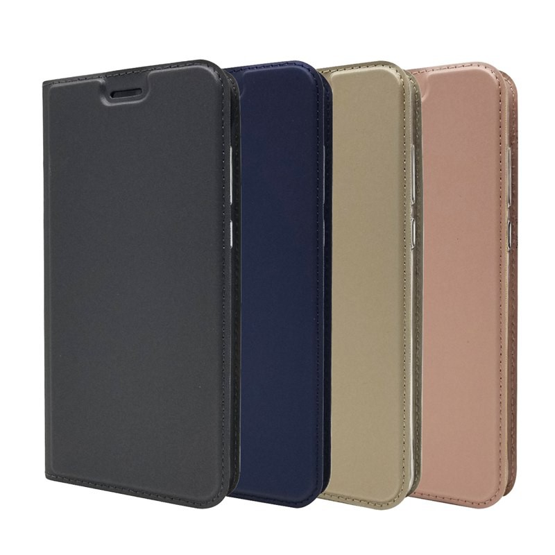 For Samsung S7 Edge S8 Plus A5 J3 J5 J7 2017 A8 2018 Note 8 Ultra Magnetic Voltage Flip Wallet PU Leather Stand Case
