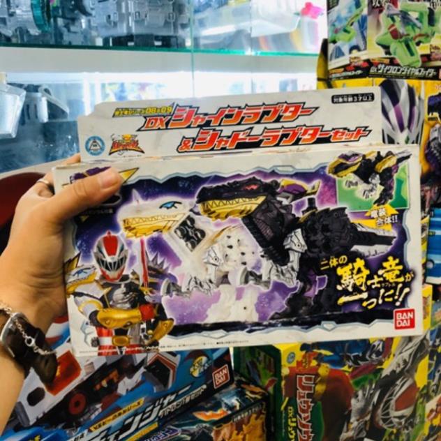 Đồ chơi siêu nhan Ryusoulger  Dx shine raptor & shadow raptor