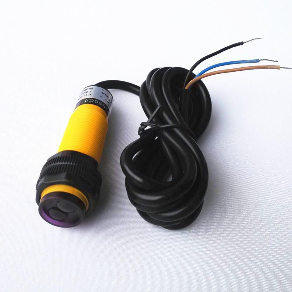 Cảm biến quang 3 dây NPN phi 18 E3F-DS30C4
