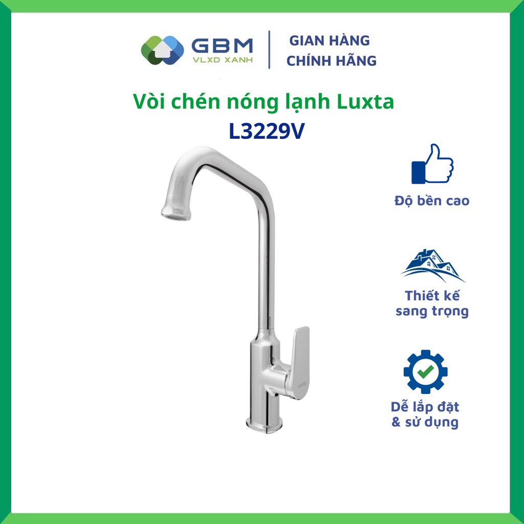 Vòi Chén Nóng Lạnh Luxta L3229V