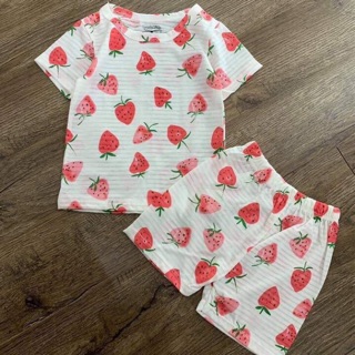 Combo 5 bộ cotton tre cho bé trai bé gái
