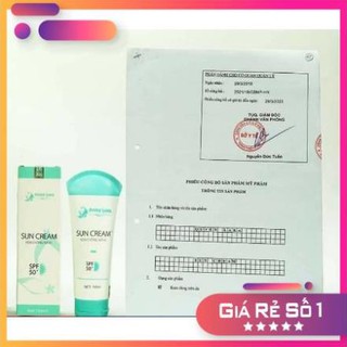kem chống nắng sun cream spf50+