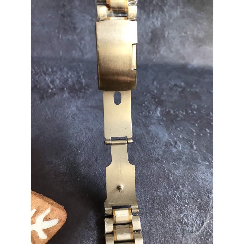 Dây Kim Loại Đúc Đầu Cong Dành Cho Đồng Hồ Nam