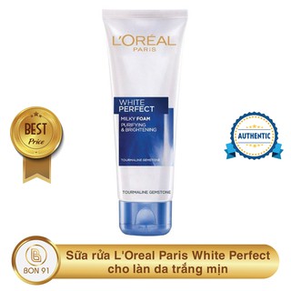 Sữa rửa mặt Loreal Paris White Perfect