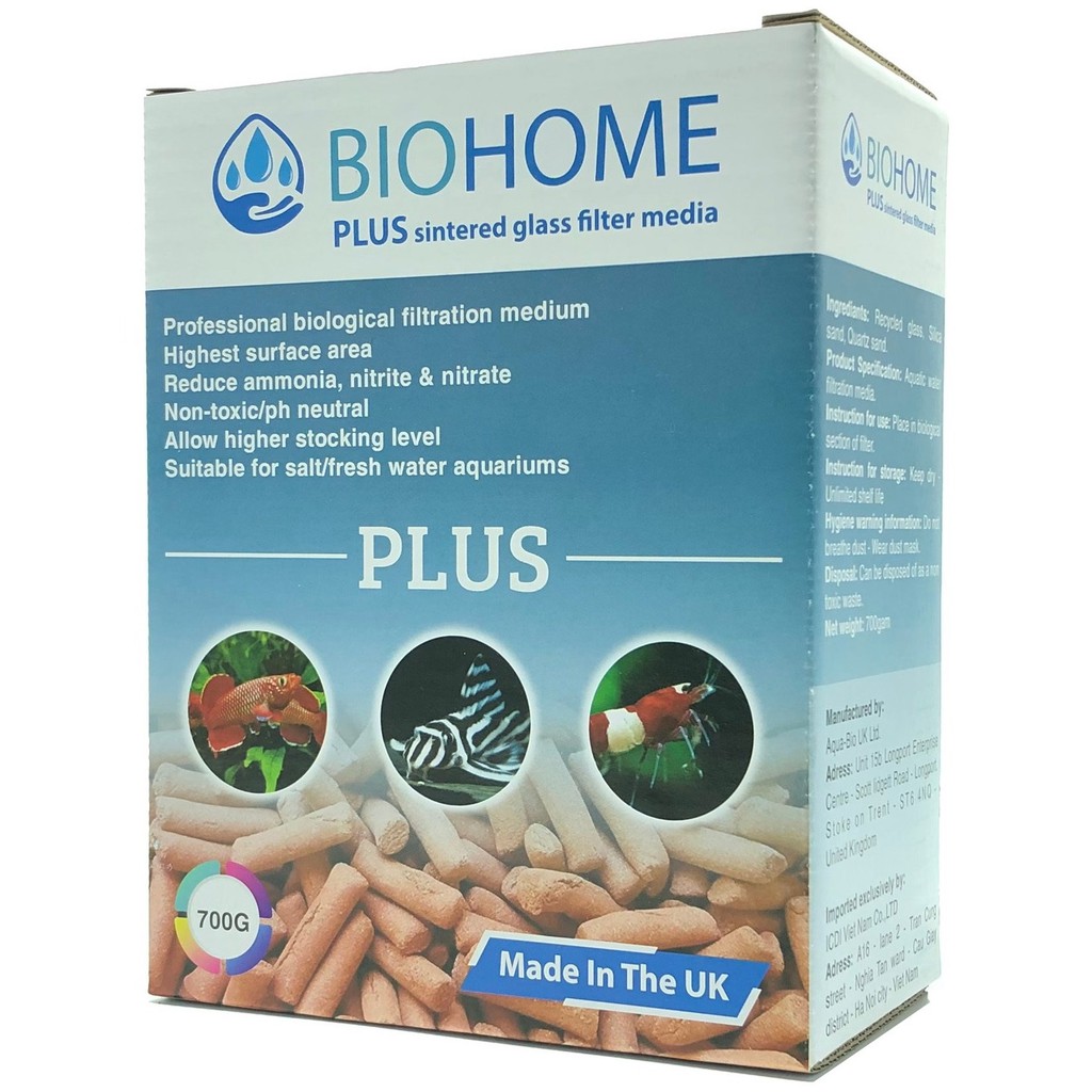 Vật liệu lọc bể cá cảnh Biohome Plus