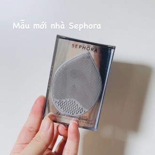 Miếng pad silicone rửa mặt Sephora mẫu mới đủ BILL