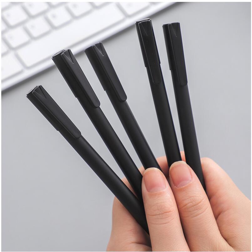 Set 10 Ruột Bút Mực Gel Màu Đen Làm Thủ Công