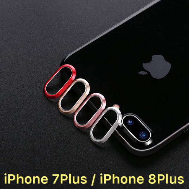 Viền bảo vệ camera iphone 7plsus/8plus/ iphonex /xsmax đủ màu