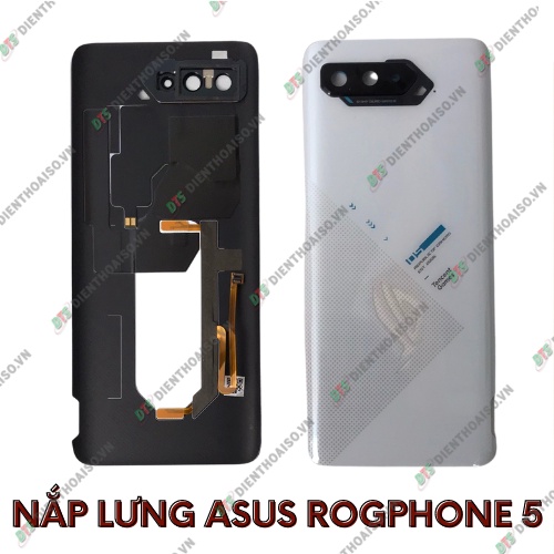 Nắp lưng asus rogphone 5 đen , trắng