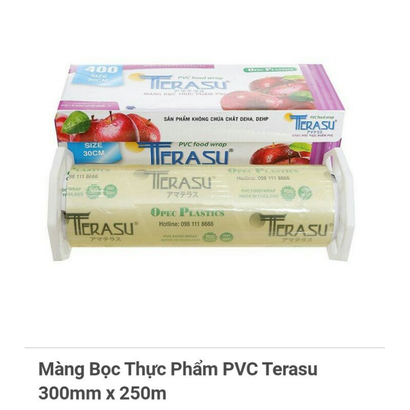 Màng Bọc Thực Phẩm PVC Terasu300mm x 250m