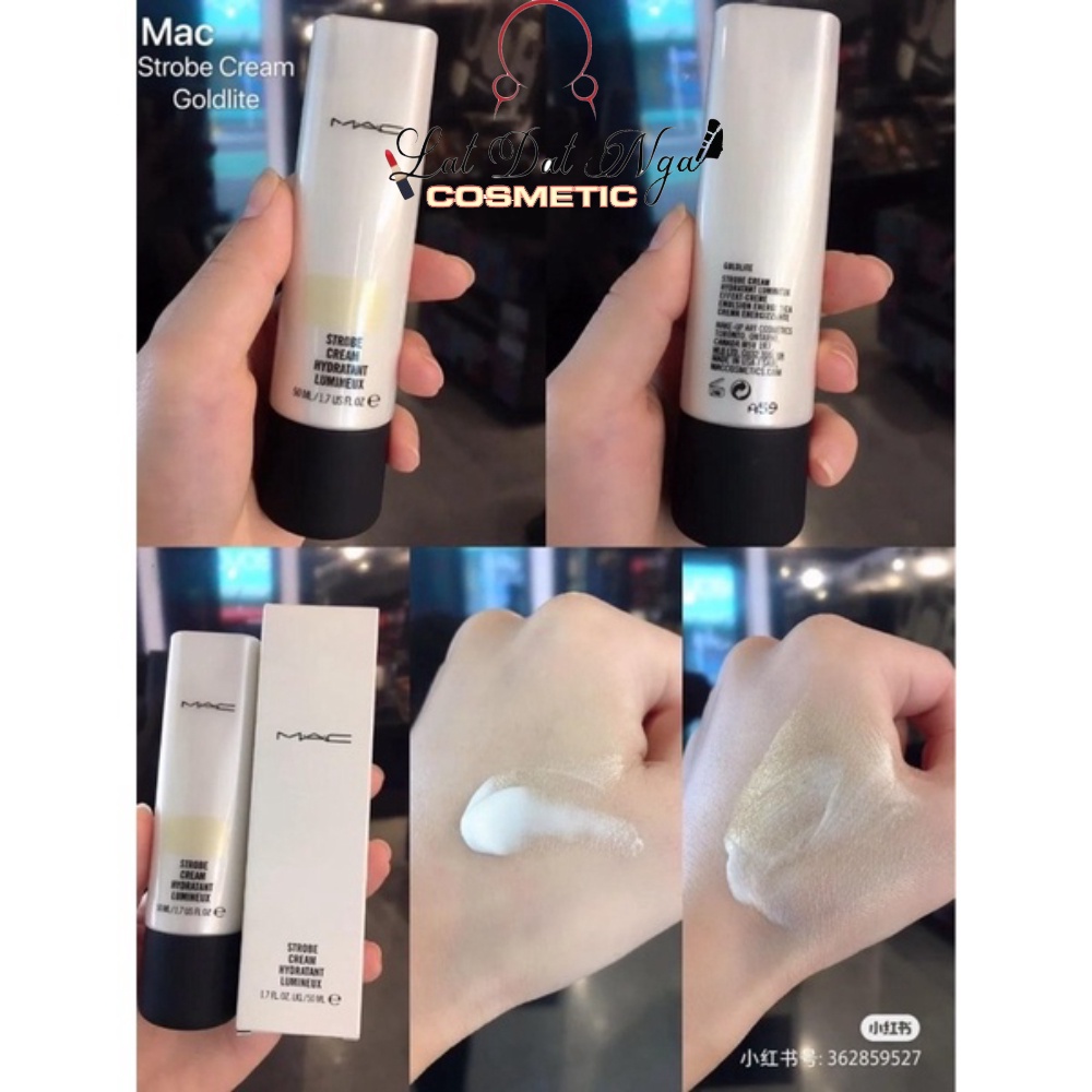 Kem lót căng bóng MAC Pinklite/ Sliverlite/ Goldlite/ Peachlite.