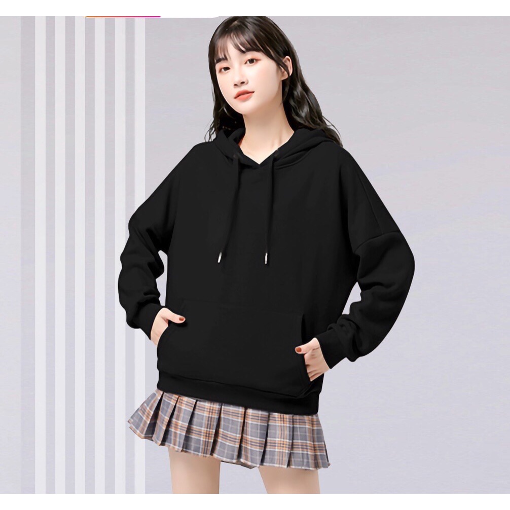 Áo nỉ hoodie tay dài có mũ chất vải dày dặn siêu đẹp - Thời Trang Giá Xưởng Official (Bán giá sỉ)