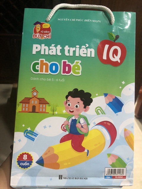 Bé làm quen với toán - phát triển IQ cho bé 5-6 tuổi (8 cuốn)