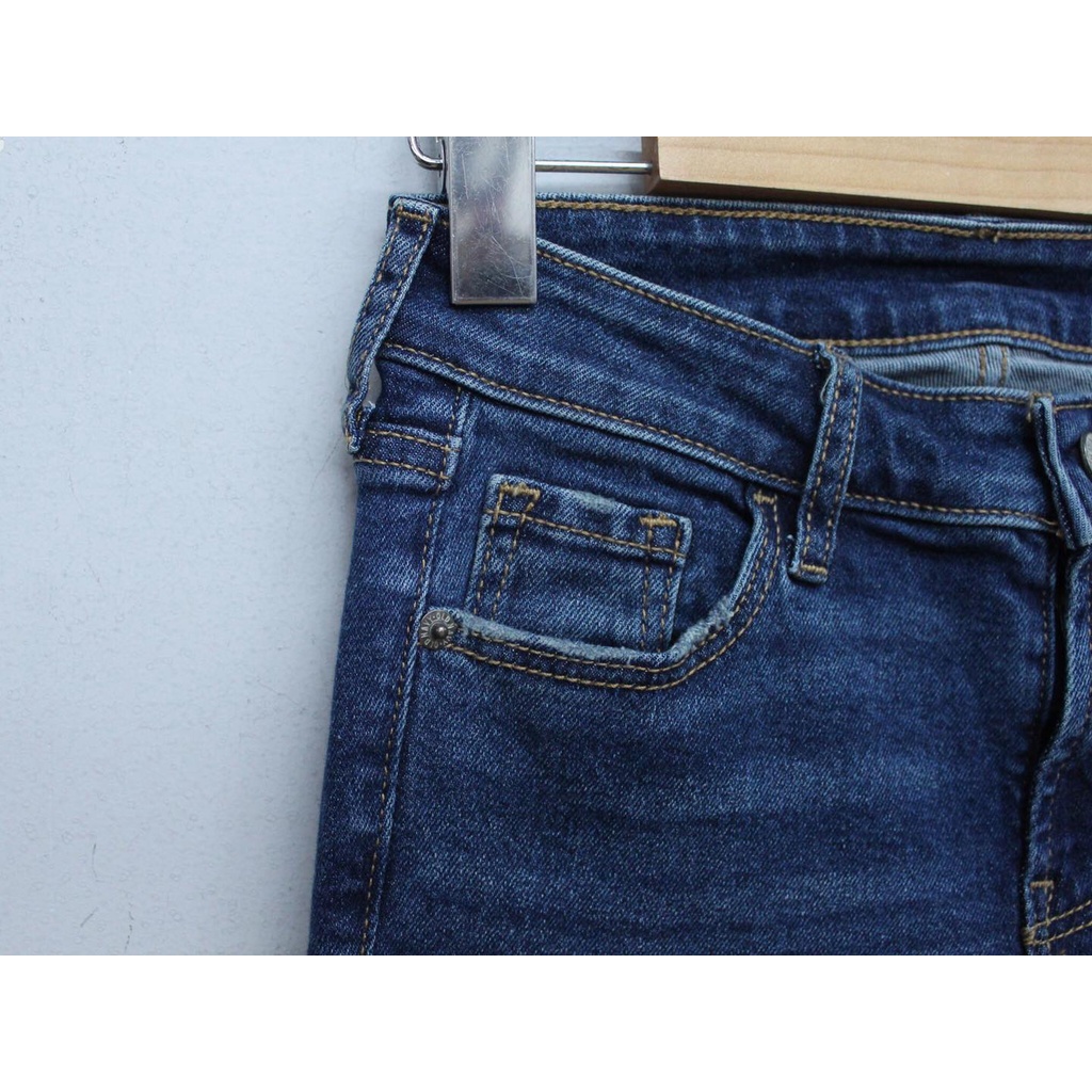 Q9139 - Quần jean Skinny Old navy lai kiểu màu