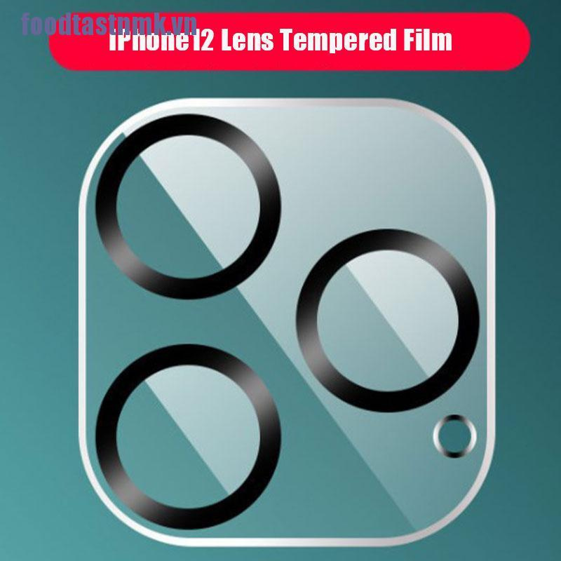 【ftnmk】Camera Lens Full Cover for Phone12 Pro Max Tempered Screen Protection Film