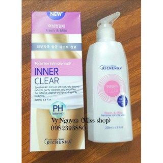 [only] DUNG DỊCH VỆ SINH PHỤ NỮ RICHENNA Inner Clear Feminine Wash * nk032