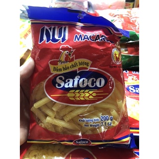 Nui ống lớn Hiệu Safaco chính hãng gói 400gram