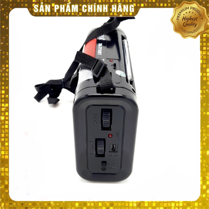 ĐÀI RADIO WAXIBA XB-771URT - Đài FM có hỗ trợ thẻ nhớ TF và USB có đèn pin thiết kế sang trọng, âm thanh sắc nét