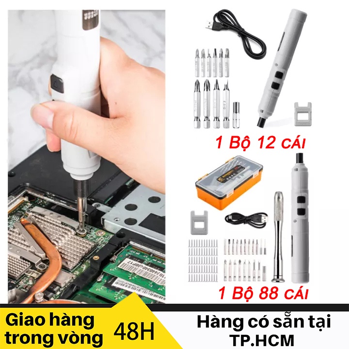 Tuốc nơ vít điện loại bút cầm tay 3.6v mini có thể sạc lại Tuốc nơ vít điện không dây
