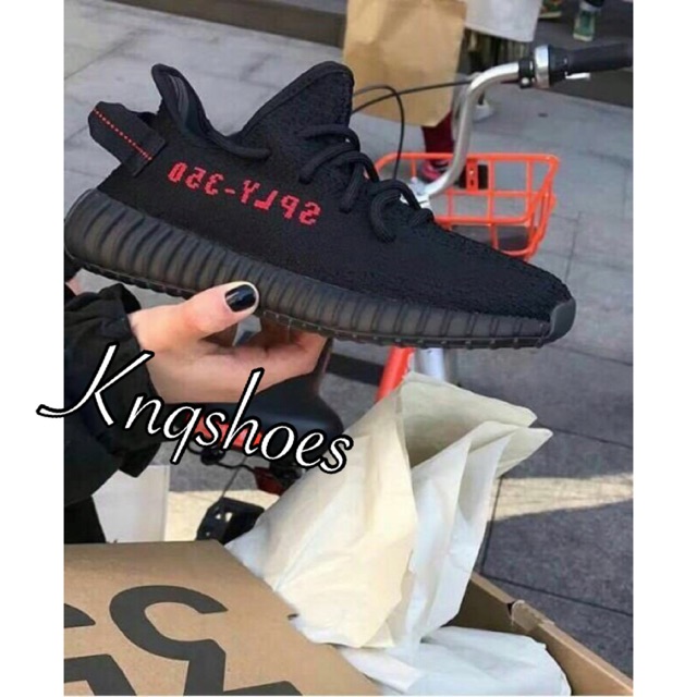 (ẢNH THẬT+VIDEO) giầy sneaker giầy học sinh boots v2 350 đen chữ đỏ