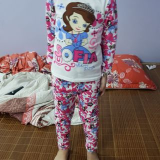 Bộ thu đông xuất hàn cho bé gái